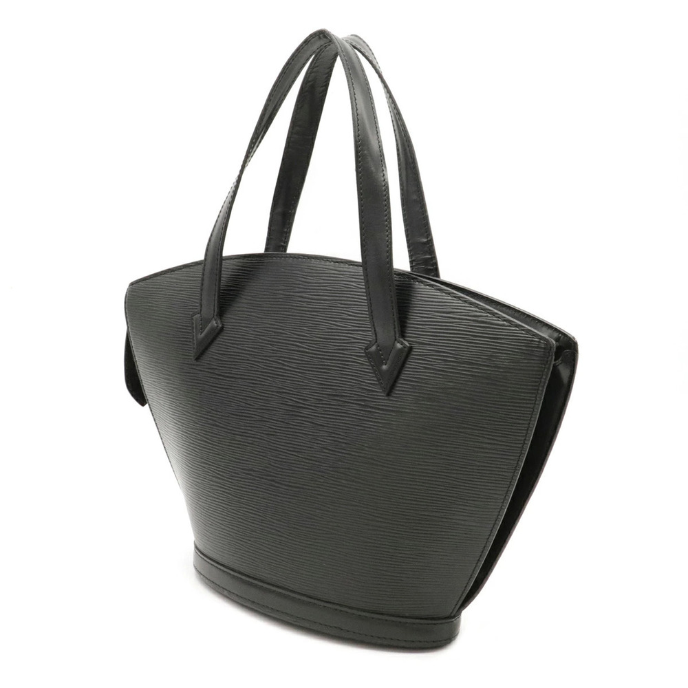 Louis Vuitton Saint Jacques Epi Noir Leather Shoulder Bag Handbag Black